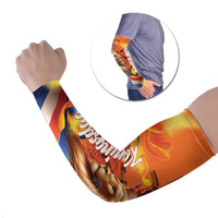 Netherlands Koningsdag Arm Sleeves Dutch Lion of Royal Pride