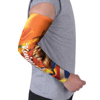 Netherlands Koningsdag Arm Sleeves Dutch Lion of Royal Pride