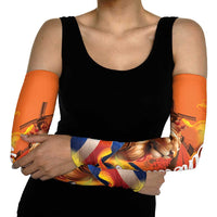 Netherlands Koningsdag Arm Sleeves Dutch Lion of Royal Pride