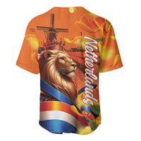 Netherlands Koningsdag Baseball Jersey Dutch Lion of Royal Pride
