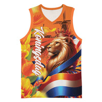 Netherlands Koningsdag Basketball Jersey Dutch Lion of Royal Pride