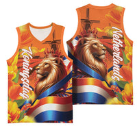 Netherlands Koningsdag Basketball Jersey Dutch Lion of Royal Pride