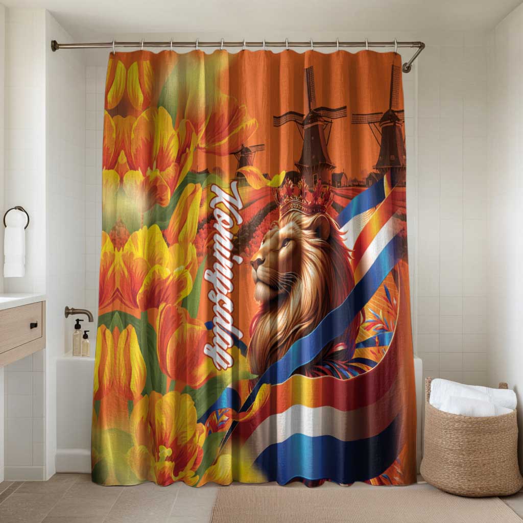 Netherlands Koningsdag Bathroom Set Dutch Lion of Royal Pride