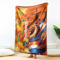 Netherlands Koningsdag Blanket Dutch Lion of Royal Pride