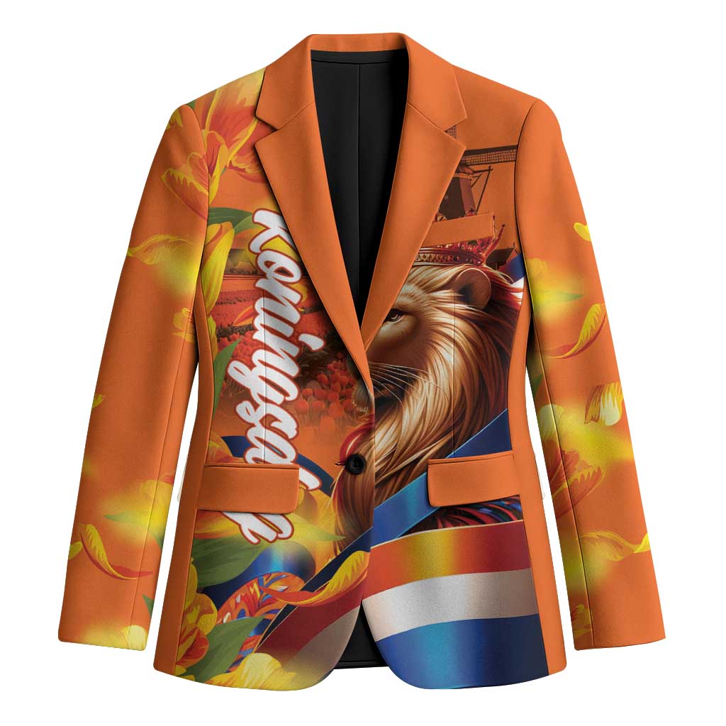 Netherlands Koningsdag Blazer Dutch Lion of Royal Pride