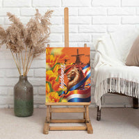 Netherlands Koningsdag Canvas Wall Art Dutch Lion of Royal Pride