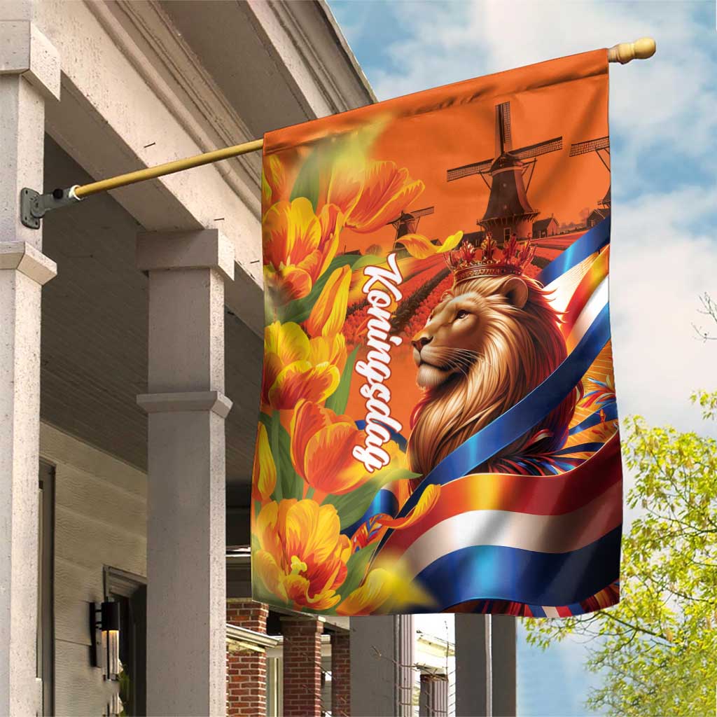 Netherlands Koningsdag Garden Flag Dutch Lion of Royal Pride