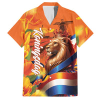 Netherlands Koningsdag Hawaiian Shirt Dutch Lion of Royal Pride