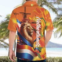 Netherlands Koningsdag Hawaiian Shirt Dutch Lion of Royal Pride