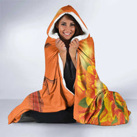 Netherlands Koningsdag Hooded Blanket Dutch Lion of Royal Pride