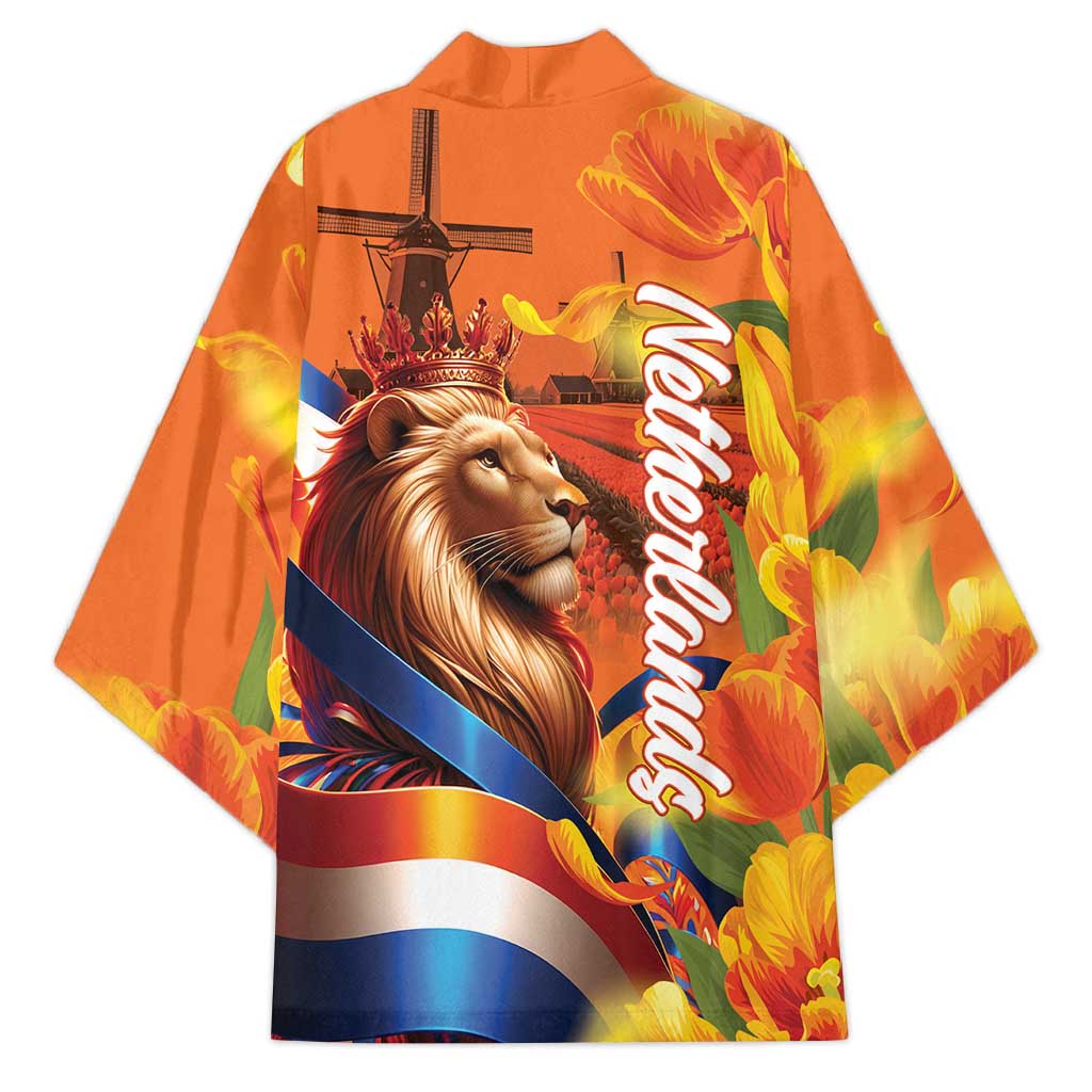 Netherlands Koningsdag Kimono Dutch Lion of Royal Pride