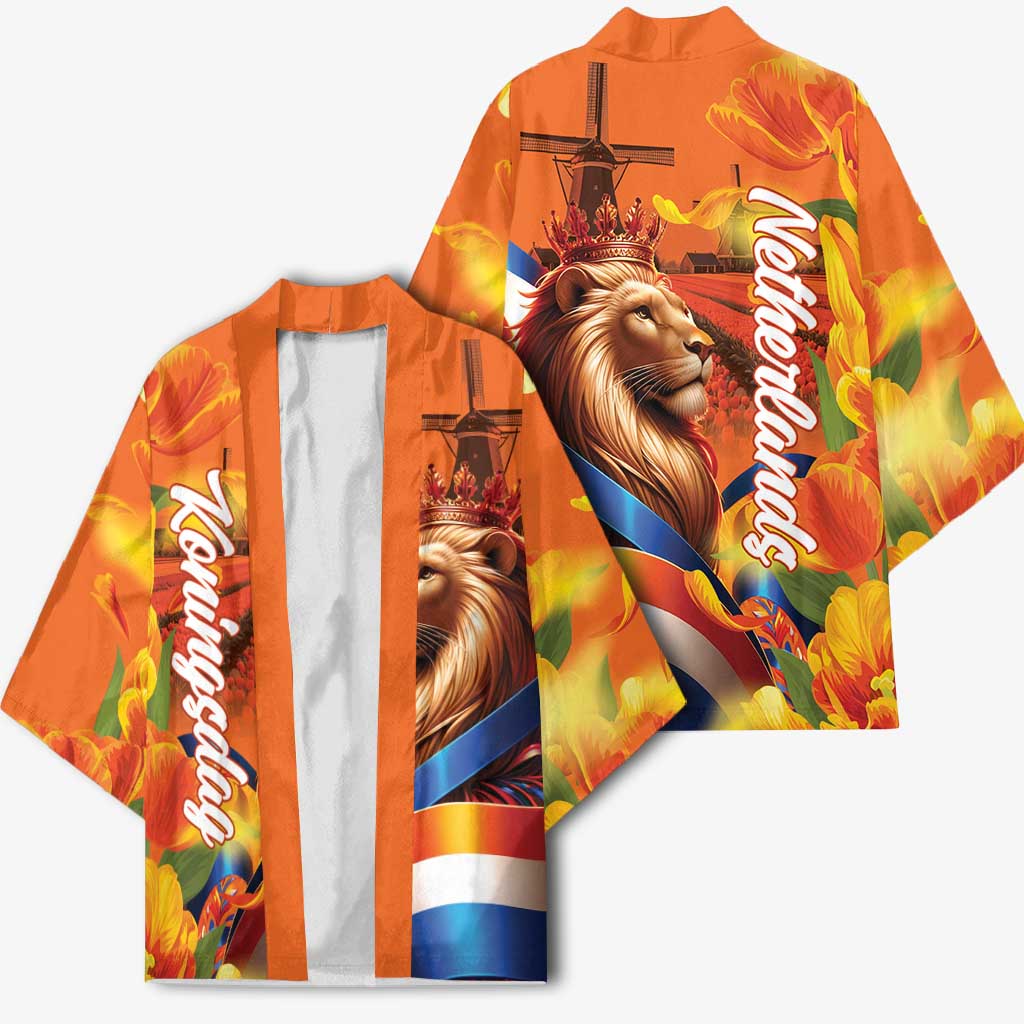 Netherlands Koningsdag Kimono Dutch Lion of Royal Pride