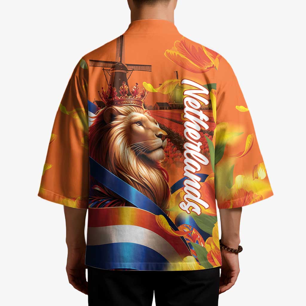 Netherlands Koningsdag Kimono Dutch Lion of Royal Pride