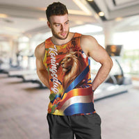 Netherlands Koningsdag Men Tank Top Dutch Lion of Royal Pride