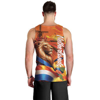 Netherlands Koningsdag Men Tank Top Dutch Lion of Royal Pride