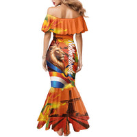 Netherlands Koningsdag Mermaid Dress Dutch Lion of Royal Pride