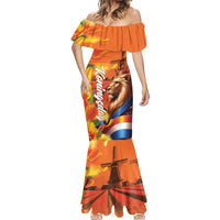 Netherlands Koningsdag Mermaid Dress Dutch Lion of Royal Pride