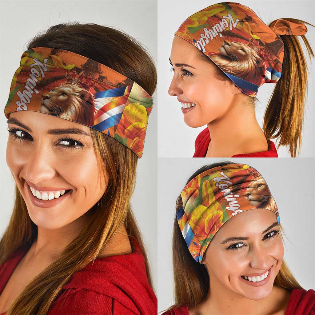 Netherlands Koningsdag Neck Gaiter Dutch Lion of Royal Pride