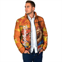 Netherlands Koningsdag Padded Jacket Dutch Lion of Royal Pride