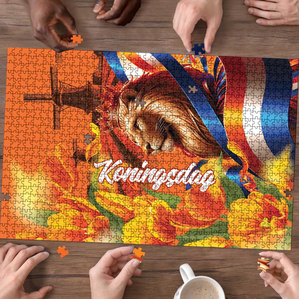 Netherlands Koningsdag Puzzle Dutch Lion of Royal Pride