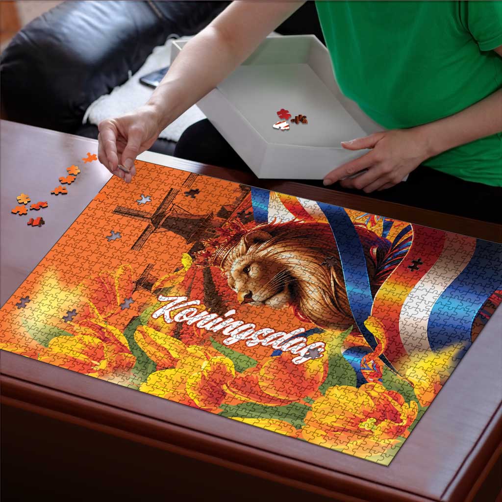 Netherlands Koningsdag Puzzle Dutch Lion of Royal Pride