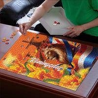 Netherlands Koningsdag Puzzle Dutch Lion of Royal Pride
