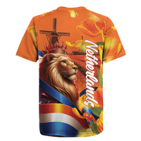 Netherlands Koningsdag Rugby Jersey Dutch Lion of Royal Pride