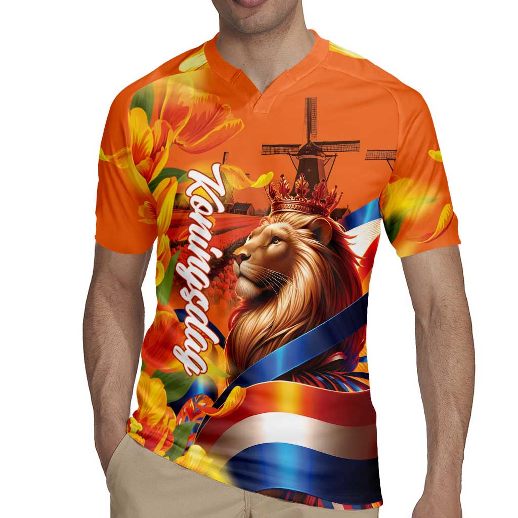 Netherlands Koningsdag Rugby Jersey Dutch Lion of Royal Pride