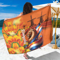 Netherlands Koningsdag Sarong Dutch Lion of Royal Pride