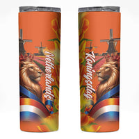 Netherlands Koningsdag Skinny Tumbler Dutch Lion of Royal Pride