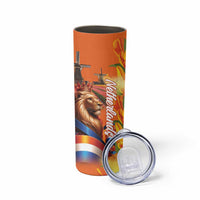 Netherlands Koningsdag Skinny Tumbler Dutch Lion of Royal Pride