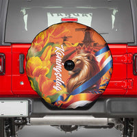 Netherlands Koningsdag Spare Tire Cover Dutch Lion of Royal Pride