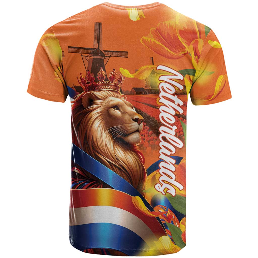 Netherlands Koningsdag T Shirt Dutch Lion of Royal Pride