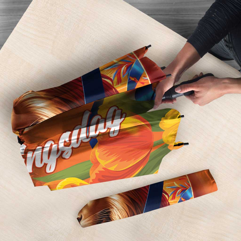Netherlands Koningsdag Umbrella Dutch Lion of Royal Pride