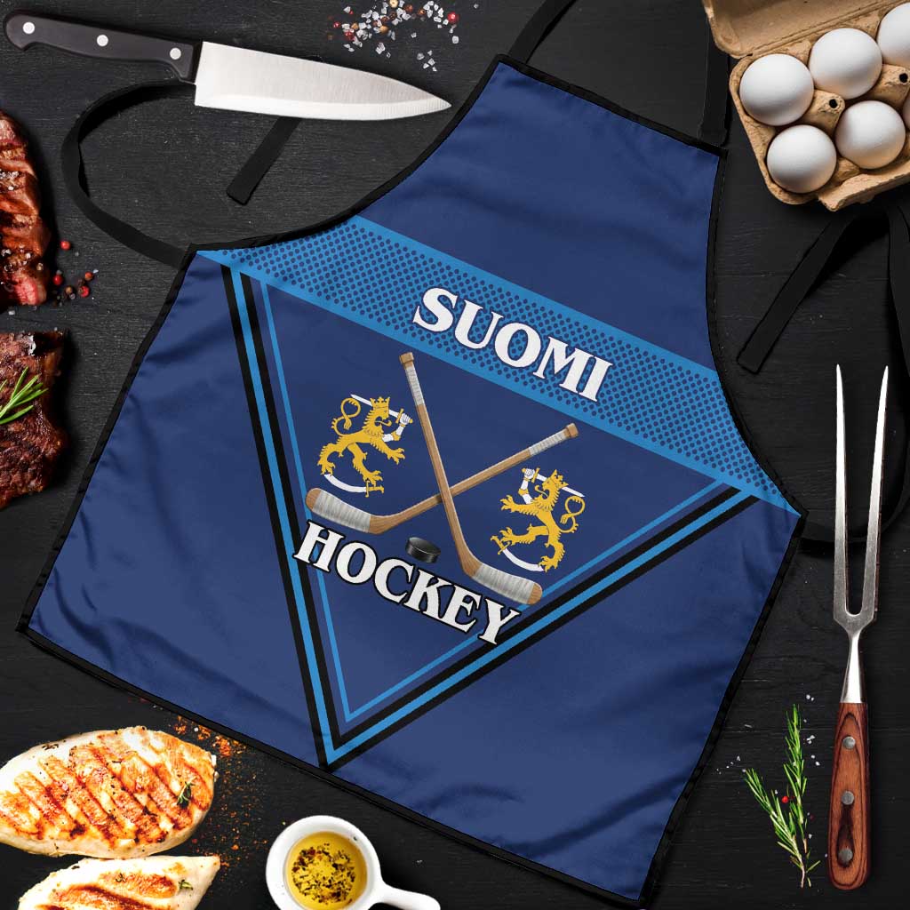 Finland Hockey Apron Suomi Lion Ice Pride 2026 Blue Version
