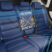 Finland Hockey Back Car Seat Cover Suomi Lion Ice Pride 2026 Blue Version