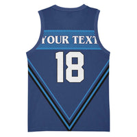 Finland Hockey Custom Basketball Jersey Suomi Lion Ice Pride 2026 Blue Version