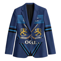 Finland Hockey Custom Blazer Suomi Lion Ice Pride 2026 Blue Version