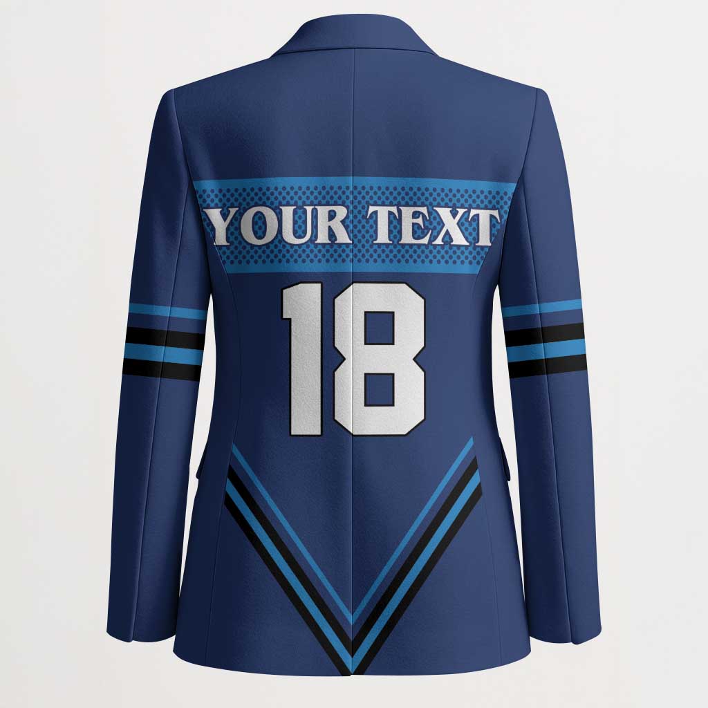 Finland Hockey Custom Blazer Suomi Lion Ice Pride 2026 Blue Version