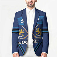 Finland Hockey Custom Blazer Suomi Lion Ice Pride 2026 Blue Version