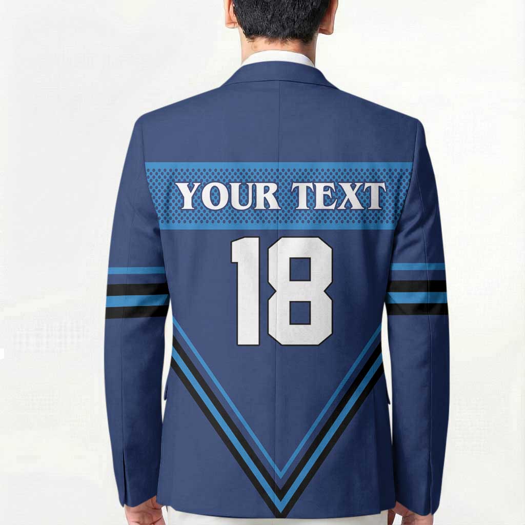 Finland Hockey Custom Blazer Suomi Lion Ice Pride 2026 Blue Version