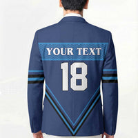 Finland Hockey Custom Blazer Suomi Lion Ice Pride 2026 Blue Version