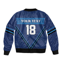 Finland Hockey Custom Bomber Jacket Suomi Lion Ice Pride 2026 Blue Version