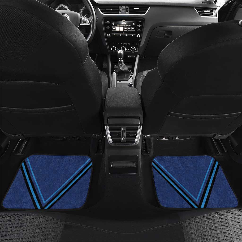 Finland Hockey Custom Car Mats Suomi Lion Ice Pride 2026 Blue Version