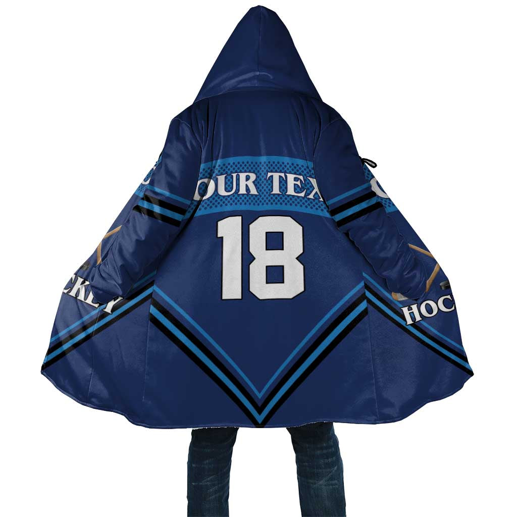 Finland Hockey Custom Cloak Suomi Lion Ice Pride 2026 Blue Version