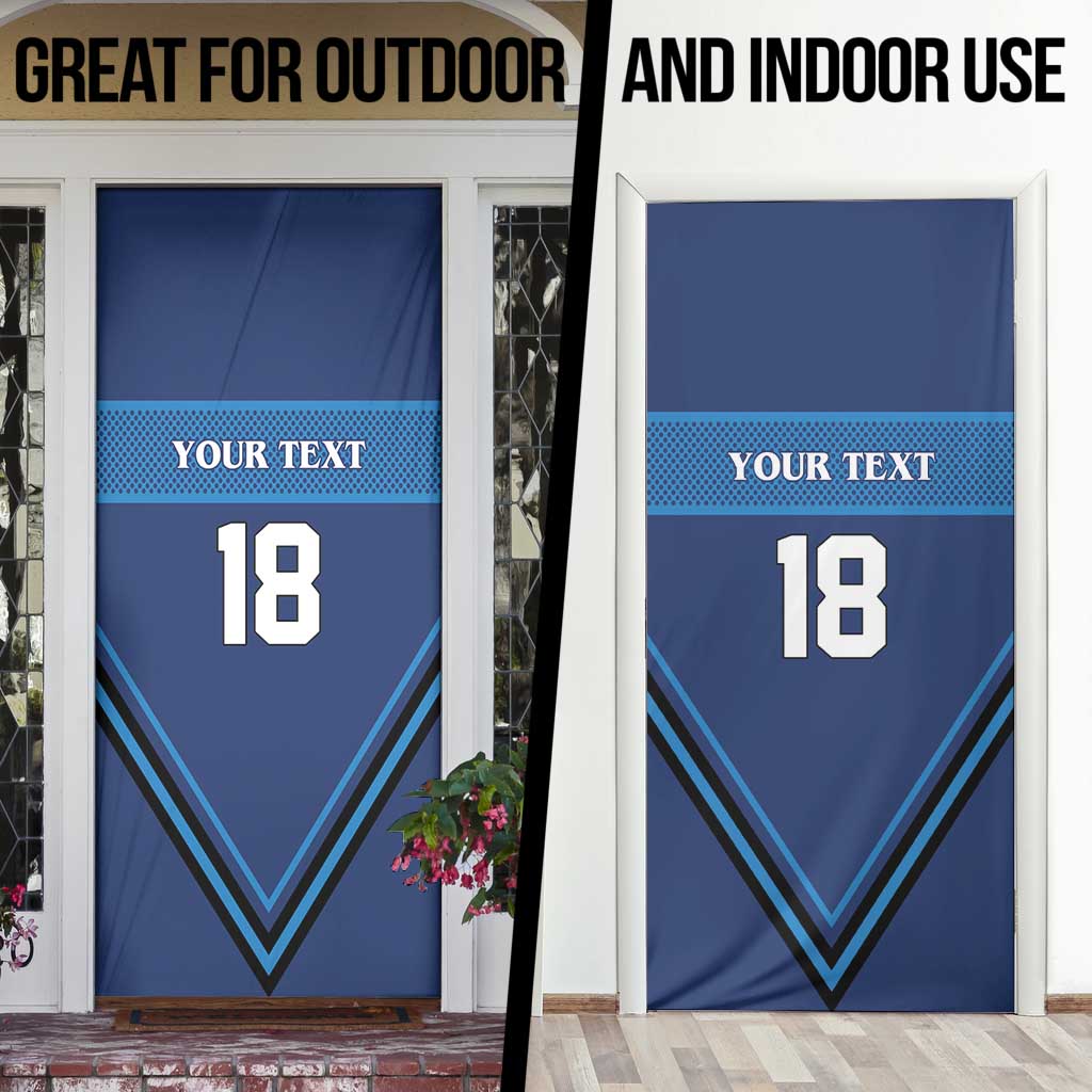 Finland Hockey Custom Door Cover Suomi Lion Ice Pride 2026 Blue Version