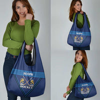 Finland Hockey Grocery Bag Suomi Lion Ice Pride 2026 Blue Version