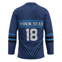 Finland Hockey Custom Hockey Jersey Suomi Lion Ice Pride 2026 Blue Version