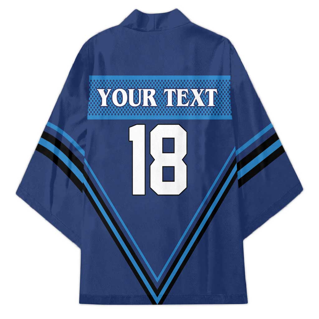 Finland Hockey Custom Kimono Suomi Lion Ice Pride 2026 Blue Version