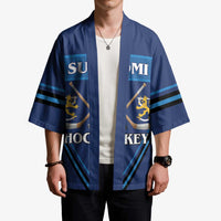 Finland Hockey Custom Kimono Suomi Lion Ice Pride 2026 Blue Version